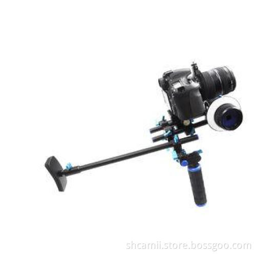 Customized Dslr Shoulder Rig 15mm Rods Tripod For Dslr Foll